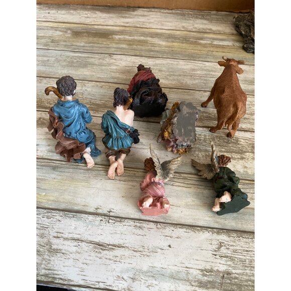 House of Lloyd “The Presepio” 8-Pc Nativity Set with Box 1980s - w/FLAW - Picture 5 of 16